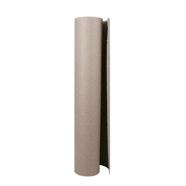 Decorative floor protection paper
