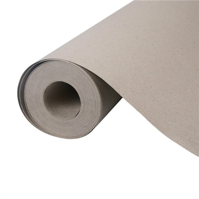 Decorative floor protection paper