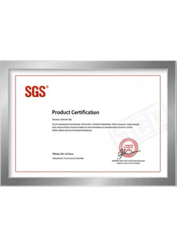 SGS product certification